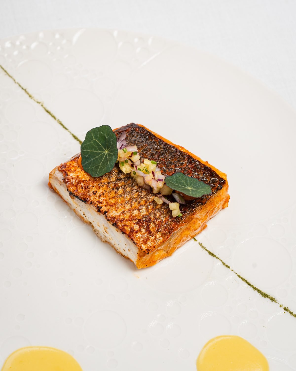 Pescado a la plancha — Estudio Mise